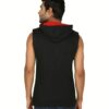 Season Sayitloud Black Cotton Manofsteel Hooded T Shirt - Image 6