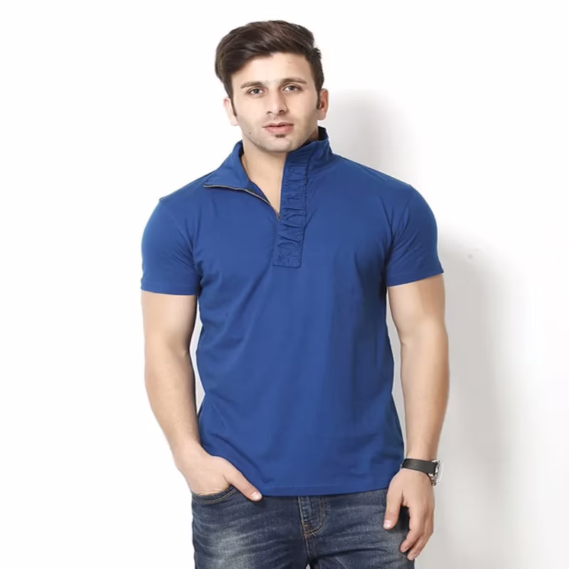 Seasons Classy Dark Blue Polo T Shirt