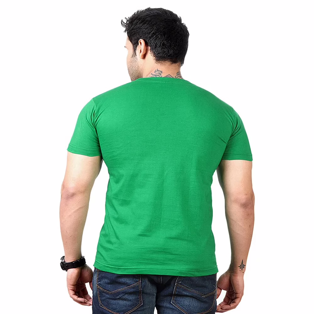 Season Funky Guys Green Cotton T-Shirt - Image 2