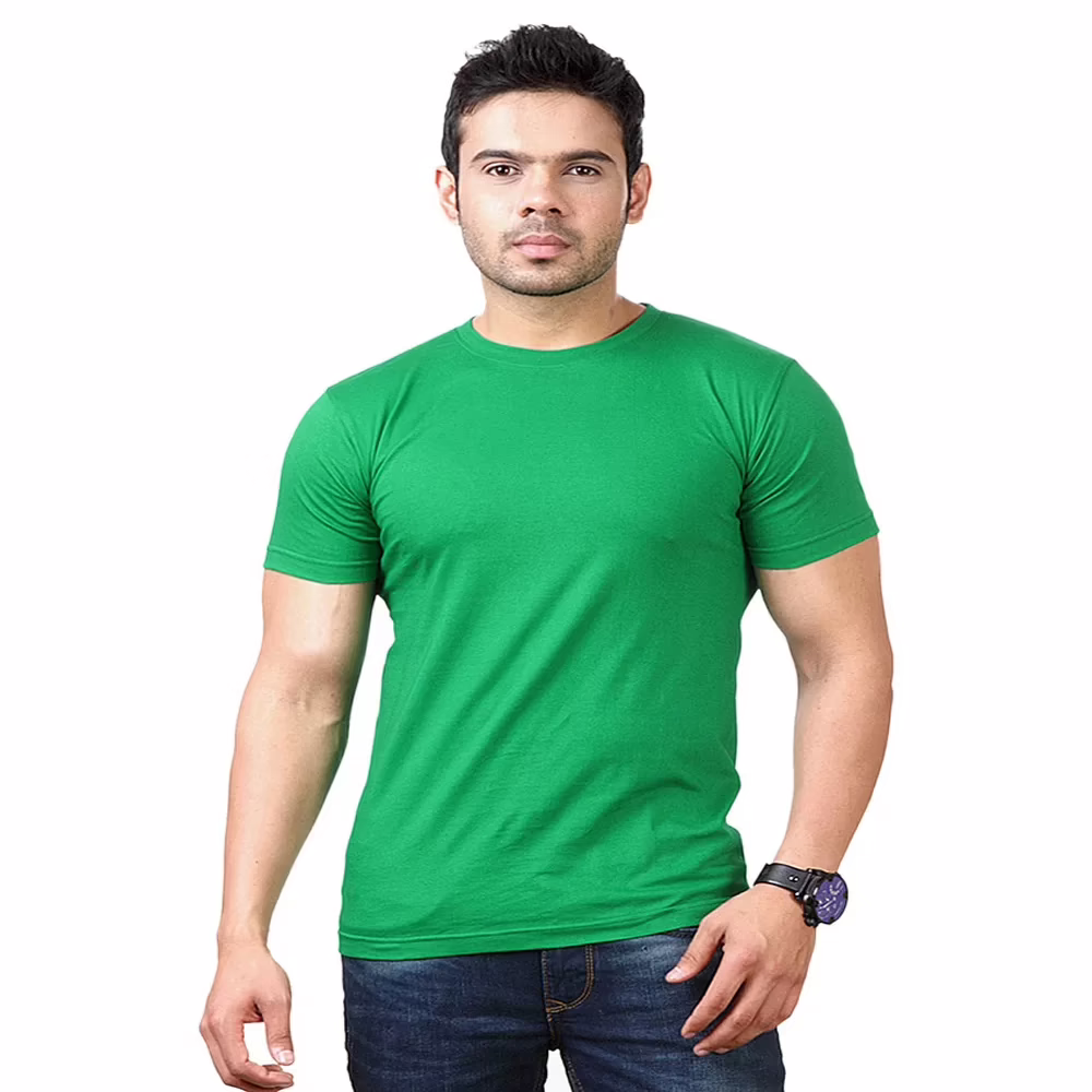 Season Funky Guys Green Cotton T-Shirt - Image 3