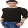 Season Men's Scoop Neck Black T-Shirt - Image 2