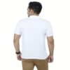 Season White Cotton Half Sleeve Polo T-Shirt - Image 4