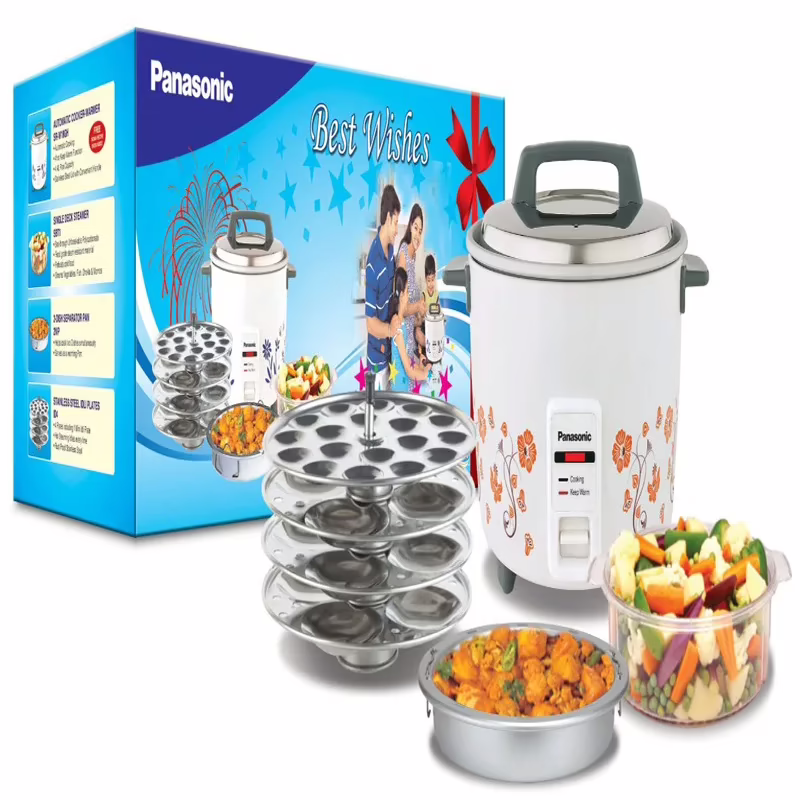 Panasonic SR-W18GH Combo 4.4-Litre 660-Watt Automatic Rice Cooker