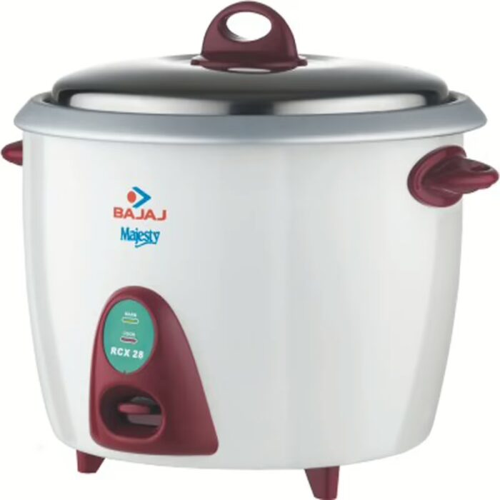Bajaj Majesty RCX 28 Electric Rice Cooker(2.8 L, White)