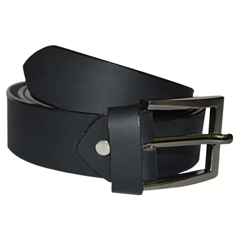 Black Leather Formal Belts