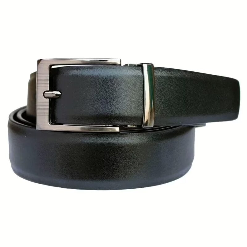 Fashion Black Leather Belt