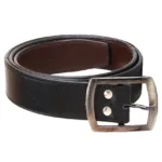 Black Casual Belt For Men