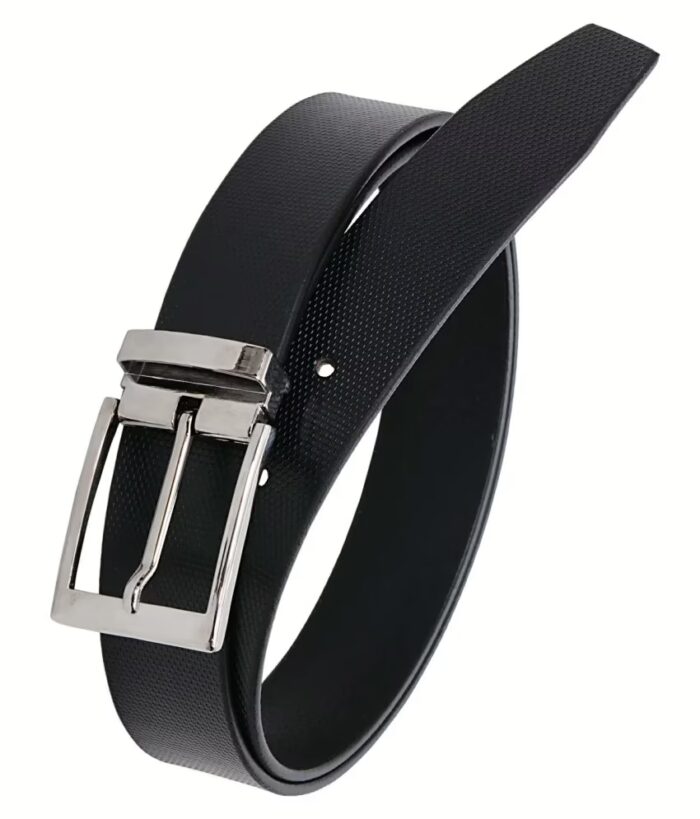 Black Formal Belt For Men