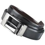 Black Leather Formal Belt