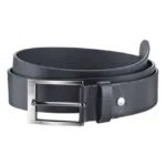 Black Leather Formal Belts