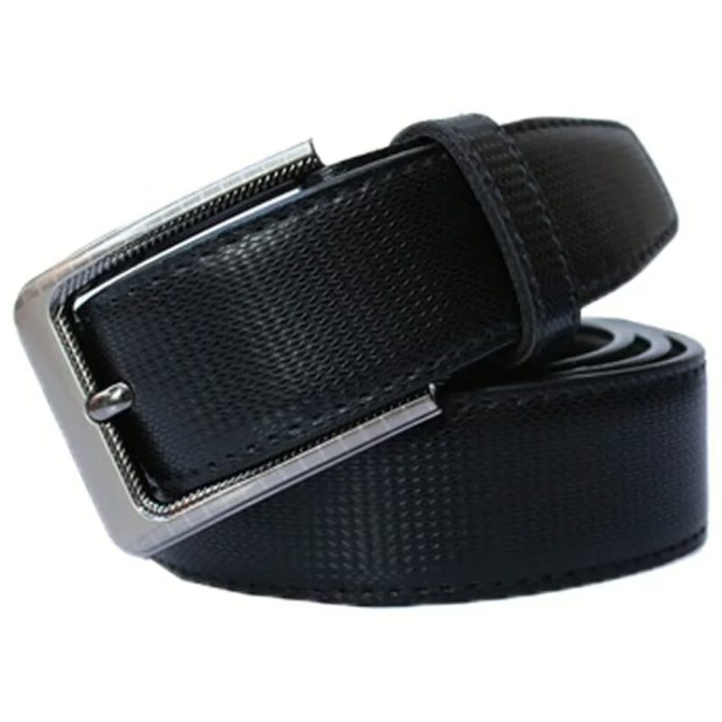 Black Leather Formal Belts