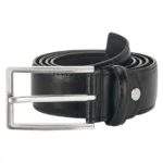 Black Leather Formal Belts