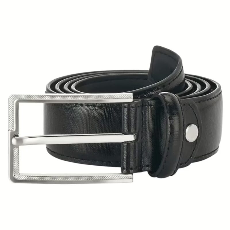 Black Leather Formal Belts