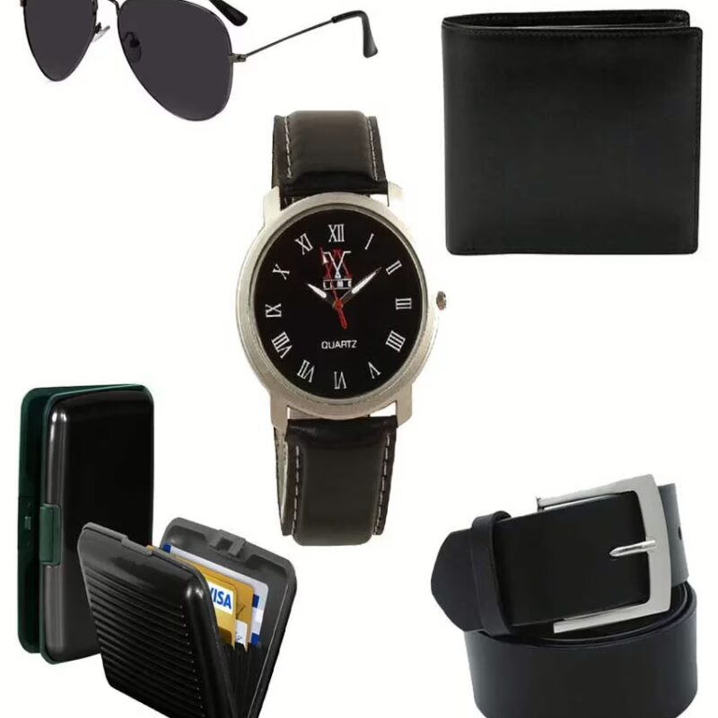 Black Leather Casual Belts