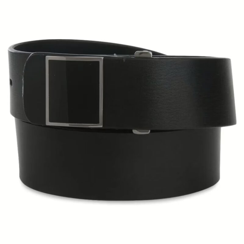 Black Leather Formal Belts
