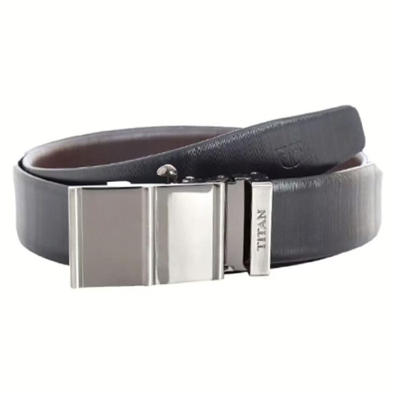 Black Leather Casual Belts