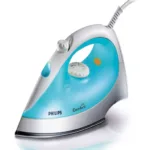 Philips Steam Iron GC1011/01 with 1200 Watts power, linished soleplate, up to 15 g/min of steam