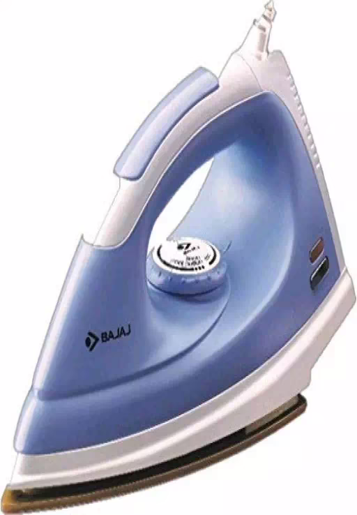 BAJAJ DX 7 NEO Dry Iron (White/Levender) 1000 Watt 1000 W Dry Iron??(White)