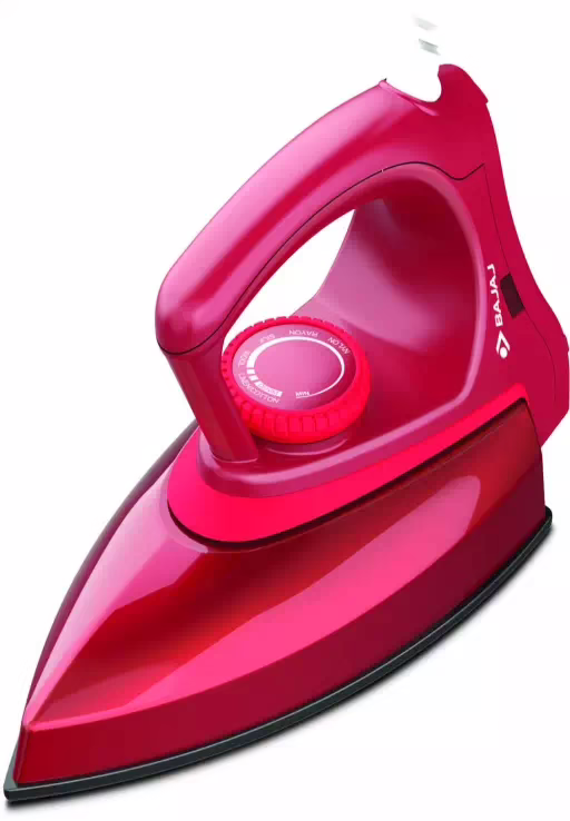 BAJAJ Metallique 1000 w Red 1000 W Dry Iron??(Red)