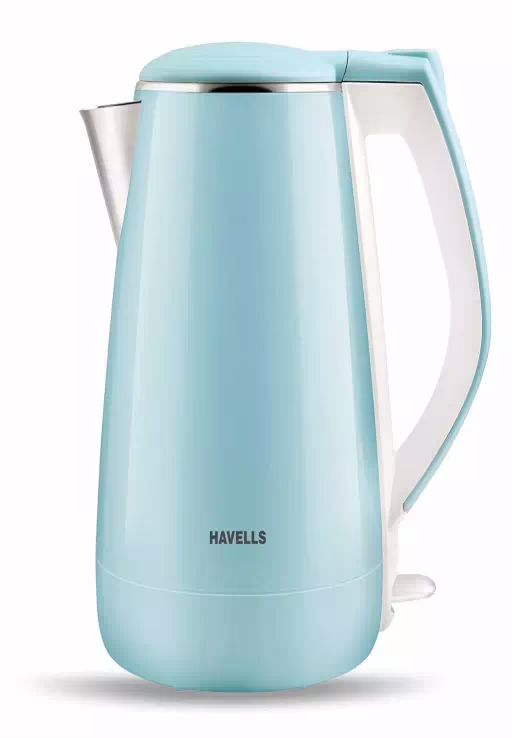 Havells Aqua Plus 1.2 L Electric Kettle 1500W (Blue, White, Silver)