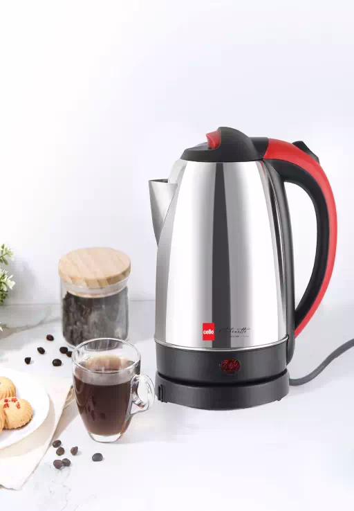 Cello Quick Boil Primo 1.5 Litre Electric Kettle Beverage Maker??(1.5 L, Silver)