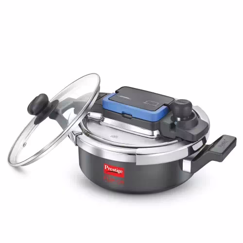 Prestige Svachh Flip-on Mini 2 L Induction Bottom Pressure Cooker??(Hard Anodized)