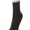 Black Formal High Ankle Length 3 Pair Socks - Image 4