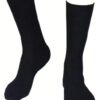 Black Casual Full Length Socks-6 pair pack - Image 3