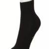 Black Casual Ankle Length 3 Pair Socks - Image 2