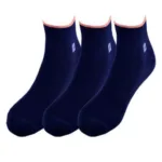 Black Casual Ankle Length Socks 3 pair