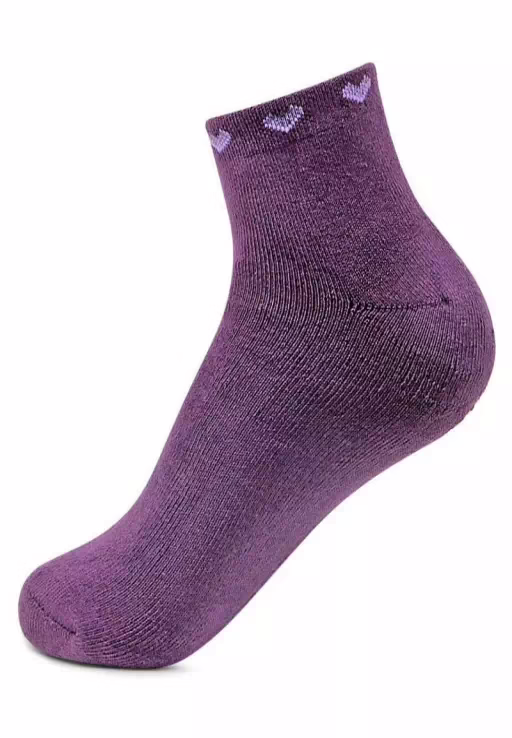 Ankle Length Plain Assorted Pack of 5 Pairs - Image 4