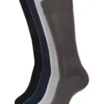Pack of 4 Plain Premium Cotton Socks