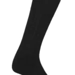 Black Cotton Full Length Socks For Men - Pack of 4
