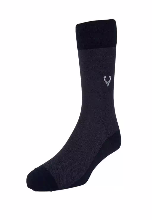 Seasons Navy Grey & Black Socks for Mens - 3 pair pack - Image 2