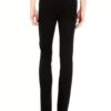 Black Cotton Slim Casual Chinos - Image 3
