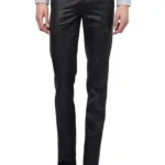 Slim Fit Black Formal Trouser