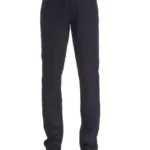 Black Slim Fit Casual Trouser