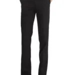 Seasons Black Regular Fit Formal Trouser