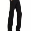 Seasons Black Regular Fit Casual Trouser - Image 2