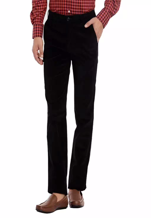 Seasons Black Slim Fit Trouser