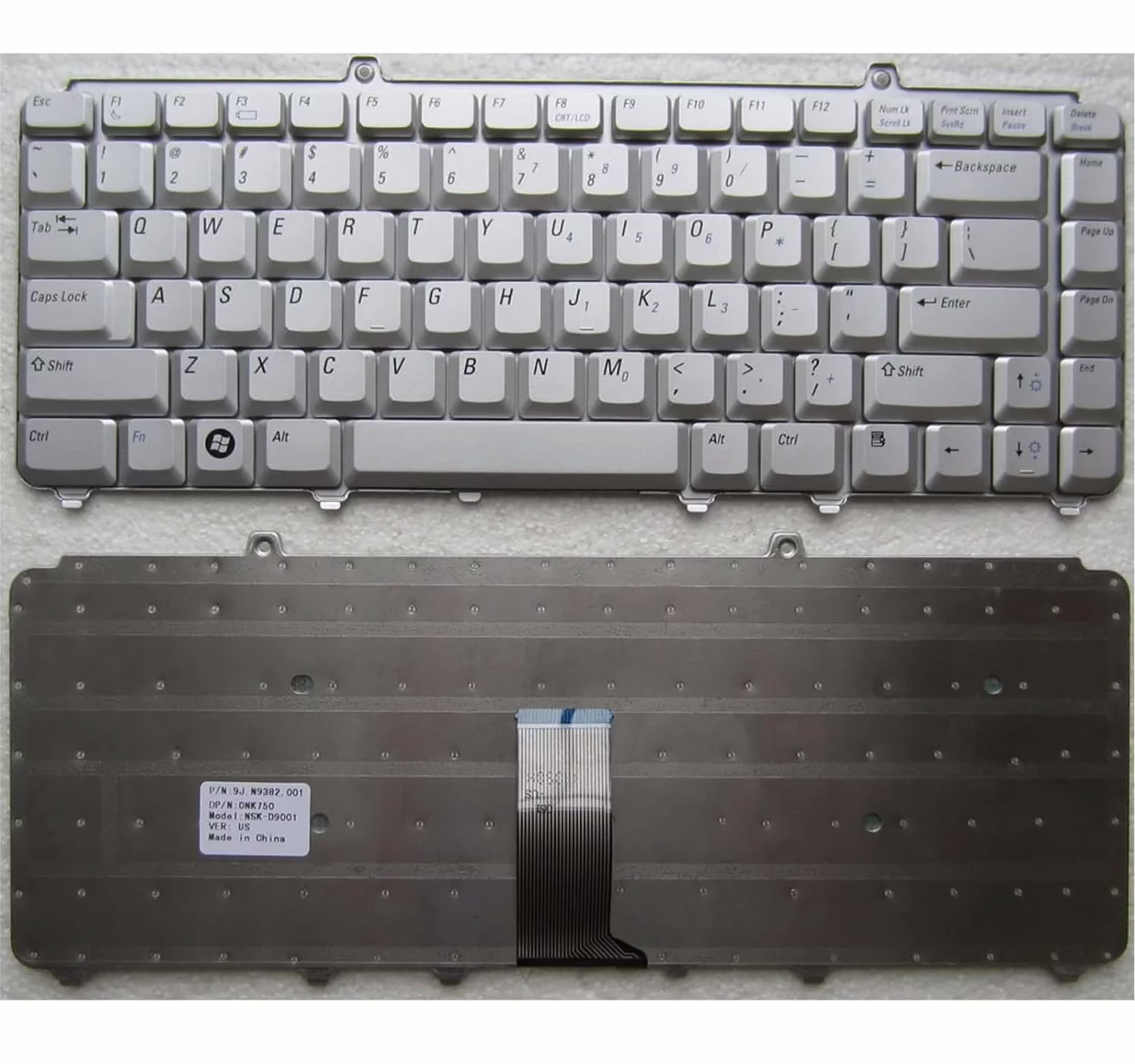 Dell XPS M1330 Laptop Keyboard Internal Laptop Keyboard??(Silver)