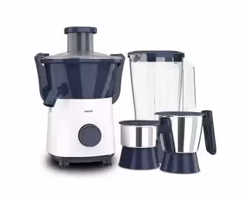 Philips by PHILIPS HL7567/00 ATON 500 Juicer Mixer Grinder (2 Jars, DEEP AZURE)