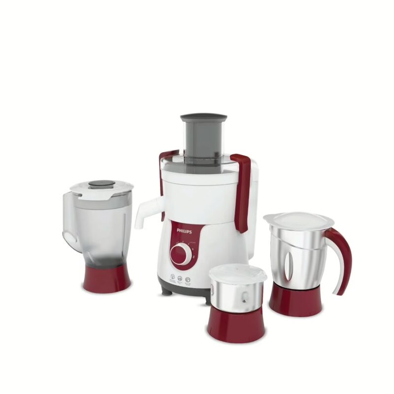 Philips by philips HL7715/00 HL 7715 700 W Juicer Mixer Grinder (3 Jars, Red)