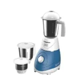 Crompton Caliber 750W 3 Jar Mixer Grinder (White Blue) 750 Mixer Grinder (3 Jars, White Blue)