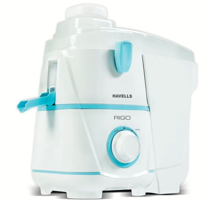 Havells Rigo without jars (0 jars) 500 W Juicer (White, Blue)