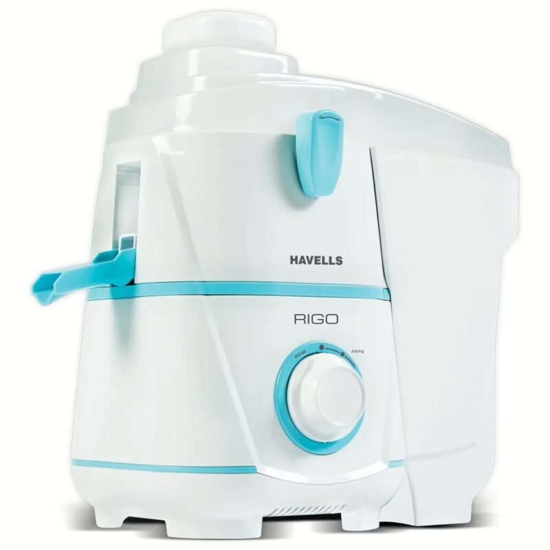 Havells Rigo without jars (0 jars) 500 W Juicer (White, Blue)
