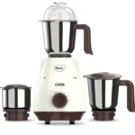 Pigeon 15597 ORB 750 Mixer Grinder (3 Jars, White)