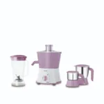 Philips HL7581 Avenger 600 Juicer Mixer Grinder (3 Jars, Pink)