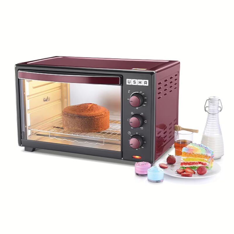 Usha 25-Litre OTGW 25RC Oven Toaster Grill Oven Toaster Grill (OTG)??(Wine)