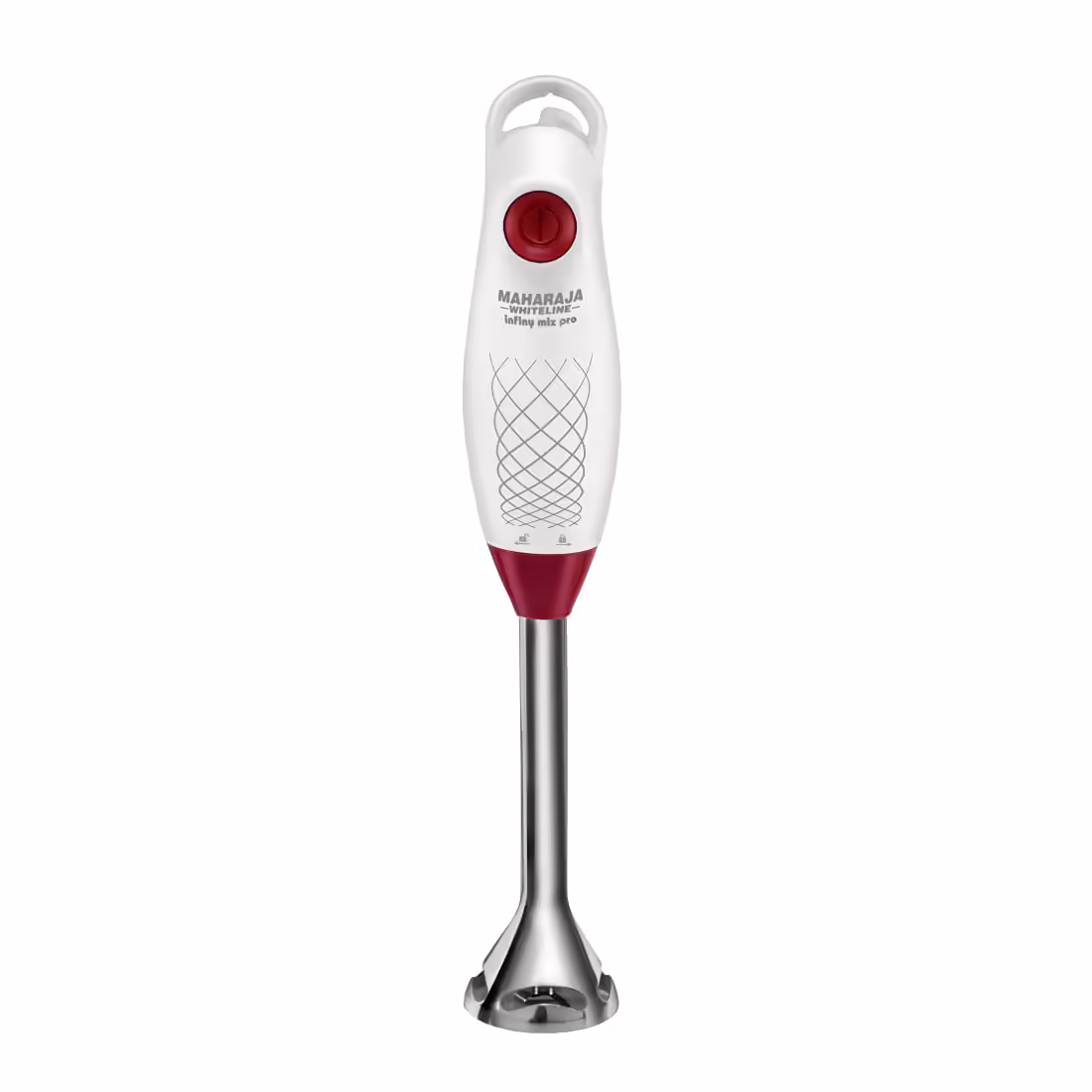 Maharaja Whiteline HB-124 Infiny Mix Pro 175 W Hand Blender??(White, Red)